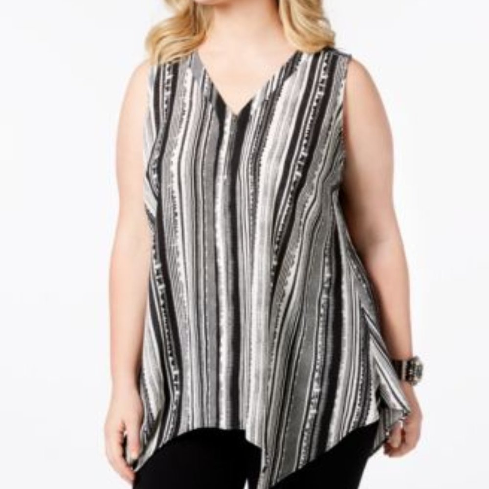 NY Collection No Sleeves Blouse